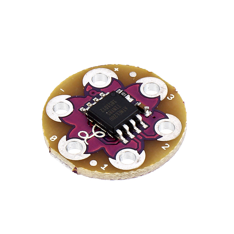 LilyTiny LilyPad Development Board Wearable E-textile Technology with ATtiny Microcontroller