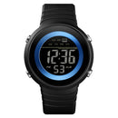 SKMEI 1497 Simple Design Back Light LED 50M Waterproof Chronograph Week Digital Watch Men Watch