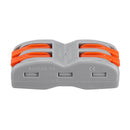 2Pin Wire Docking Connector Termainal Block Universal Quick Terminal Block SPL-2 Electric Cable Wire Connector Terminal Butt Joint Cable Connector 0.08-4.0mm