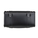 Black PU Leather Motorcycle Tool Bag Luggage Saddlebags Saddle Bag Universal For Harley