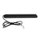 3-In-1 23cm LED High Mount Stop Light 3rd Brake Red with Yellow Flowing Water Turn Signal Lamp 2PCS