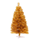 Gold/Sliver 3Ft Tall Christmas Tree Stand Holiday Season Indoor Outdoor Trees Decorations