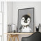 Miico Hand Painted Oil Paintings Cartoon Penguin Paintings Wall Art For Home Decoration