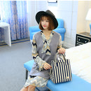 Honana CF-LB034 Woman Lady Fashion Oxford Insulated Cooler Large Capacity Lunch Tote Bag Handbag