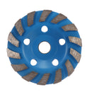 5 Inch Diamond Grinding Wheel Disc Angle Grinder Dust Shroud Kit Granite Stone Cut