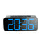 YGH-5230 Digital LED Alarm Clock Five-Speed Adjustable Bedside Clock Snooze Clock