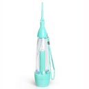 Portable Dental Care Water Jet Green Oral Irrigator Flosser Baby Toothbrushes Water Flosser