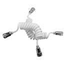 ABS Spring Type Retractable Flexible Hose For Shower Head