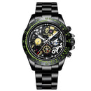 TEVISE T863 Date Display Business Style Automatic Mechanical Watch Full Steel Men Watches