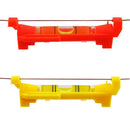 HACCURY Pen-shaped Horizontal Mini Rope Bubble Line Level Lanyard Level Meter Line Level Red Yellow