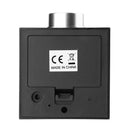 TS-T13 Wooden Grain LED Knob Digital  Electronic Creative Thermometer Hygrometer USB Charging Temperature and Humidity Measure