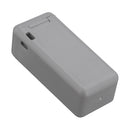 Stainless Steel Collapsible Reusable Straw Portable Folding Straw w/ Case Holder Silicone Tips