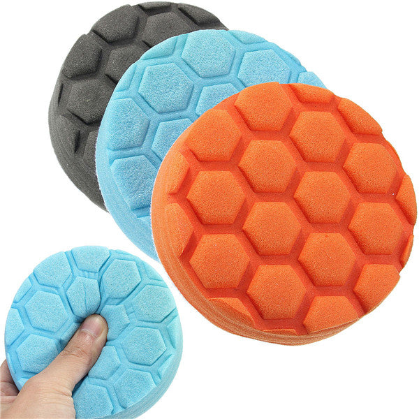 3pcs 4/5/7 Inch Buff Polishing Pad kit for Car Polisher