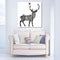 Miico Hand Painted Oil PaintingsSimple Style-CSide Face DeerWall Art For Home Decoration Paintings