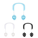 ABS Portable Mini Fan Hands Free Li-ion Battery USB Rechargable Hanging Neck Personal Sport Fan Mini Air Fan