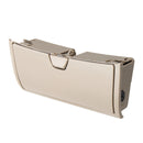 Car Front Sun Glasses Case Box Holder Plastic Storage Box Beige for BMW X5 X6 F15 F16 2014-2017