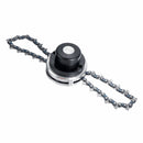 65Mn Trimmer Head Coil Chain Brush Cutter Garden Grass Trimmer for Lawnmower Black