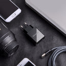 FONKEN 2.4A Dual USB Ports Fast Charging LED Display EU Charger Adapter For iPhone X XS Oneplus Pocophone HUAWEI P30 Mate20 XIAOMI MI9 S10 S10+