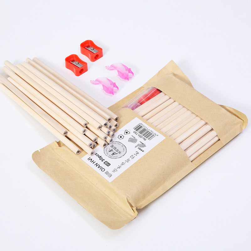 30 Pcs/set Environmentally Friendly Wood Pencil Set Kindergarten Students HB Pencil Office Painting Sketch Pencils