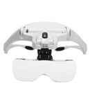 5 Replacement Lens Headset Magnifier Hand Free Magnifying Glass LED Eyelash Extension