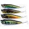 ZANLURE 4pcs/set 9.5cm 12g Fishing Lure Topwater Popper Wobblers Crankbaits Artificial Hard Baits