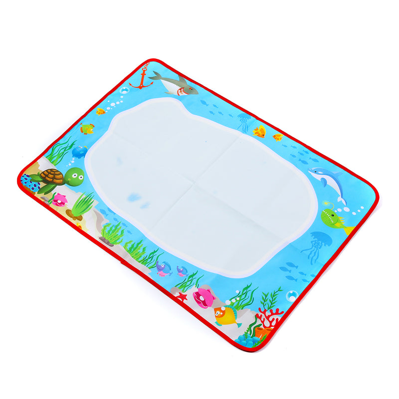 Water Drawing Painting Writing Cloth Mat Board Magic Pen Doodle Kids Baby Toy