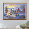 5D Diamond Painting Christmas Deer Embroidery Home Full Drill Cross Stitch Kits