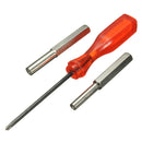 3.8mm+4.5mm+Triwing Security Screwdriver Bit Set for NES SNES N64 Game Boy Wii