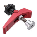 Drillpro Aluminum Alloy Quick Acting Hold Down Clamp T-Slot T-Track Clamp Set Woodworking Tool