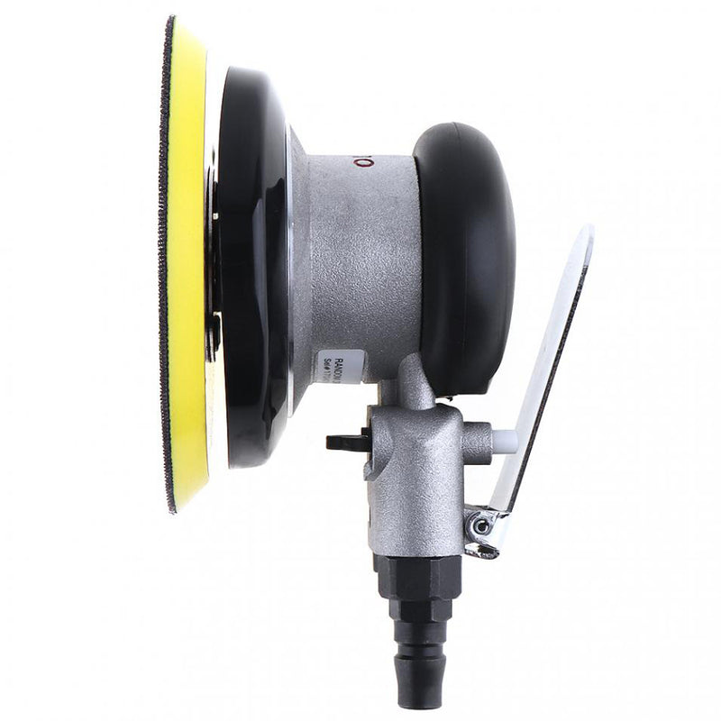 5 Inch Pneumatic Sandpaper Random Orbital Air Sander Polished Grinding Machine Hand Tools Non-vacuum Matte Surface Circular