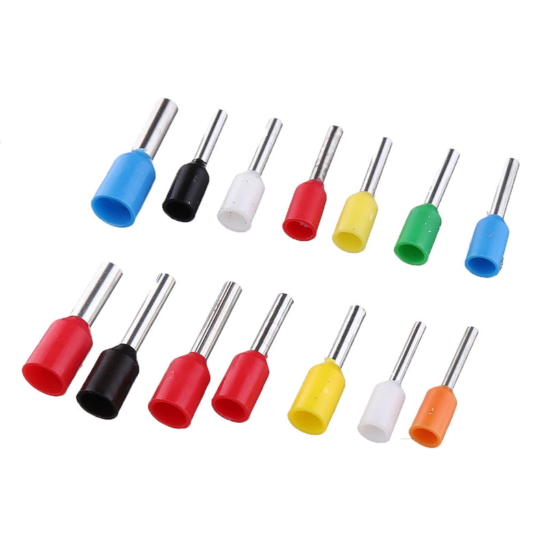 2120pcs Insulated Cord Pin End Terminals Tin-Plated Copper Crimp Connector Ferrules Kit Set For 22-5AWG