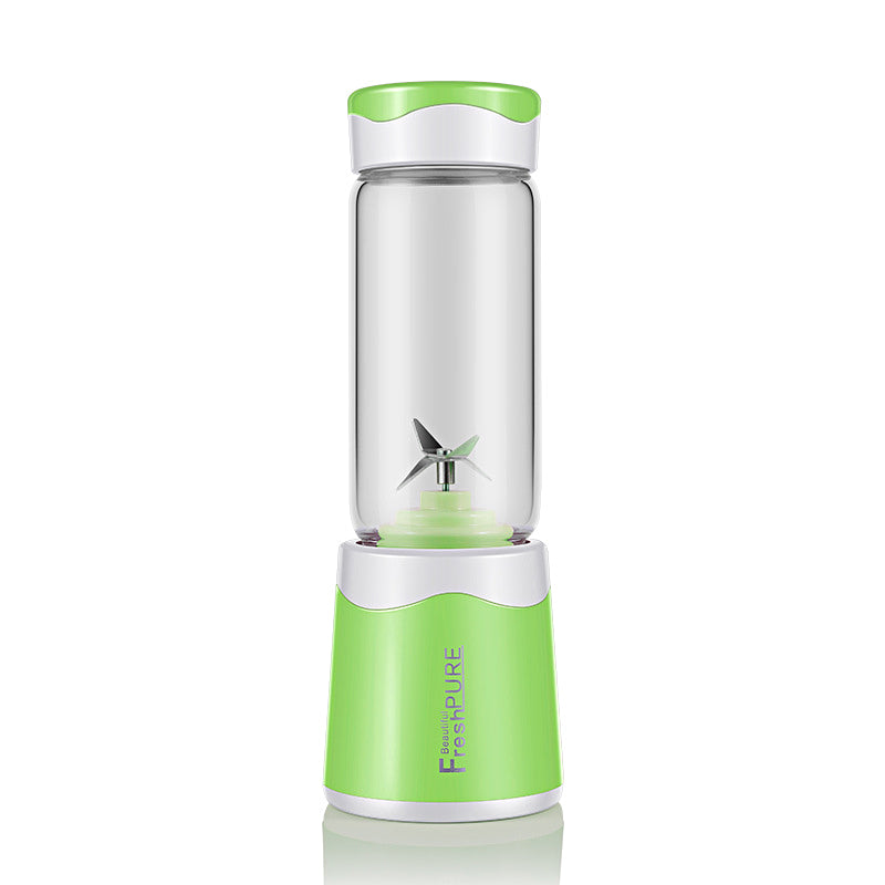 Multi-function 6 Blades 400mL USB Electric Fruit Juicer Smoothie Maker Blender Juice Bottle Cup Machine