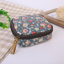 Cloth Waterproof Zipper Sanitary Napkin Cosmetic Storage Bag Coin Purse