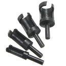 4pcs 6mm/10mm/13mm/16mm Woodworking Tenon Plug Cutters Wood Plug Hole Cutter Drill