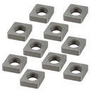 10pcs Carbide Insert Shim Seats Shim Plate for CNMG/CNMM/120408/04/12