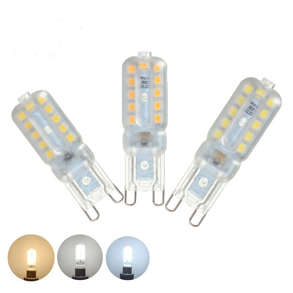 Dimmable G9 5W 22 SMD 2835 220Lm LED Transparent Shell Light Lamp Bulb 110V / 220V