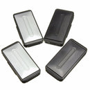 2Pcs Car Auto Seat Belt Clips Adjustable Comfort Safety Locking Stopper Extender Sliver Black