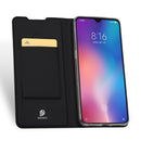 DUX DUCIS Flip Shockproof PU Leather Card Slot Full Body Cover Protective Case for Xiaomi Mi9 / Xiaomi Mi 9 Transparent Edition