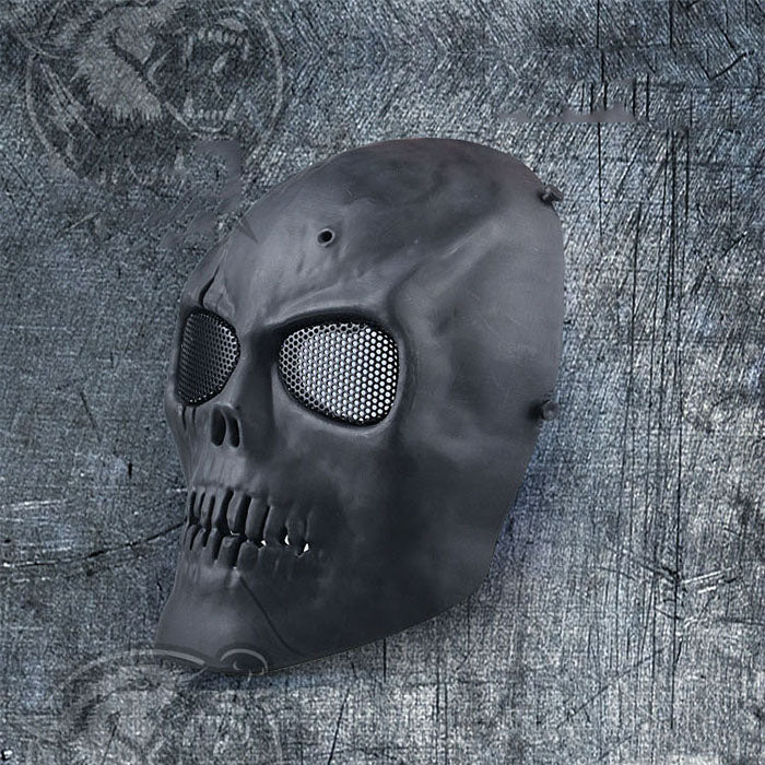 Outdooors CS Protection Mask Full Face Guard War Game Airsoft Paintball Skull Masque