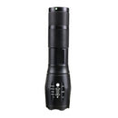 T6  800 Lumen 3 Modes Zoomable LED Flashlight 18650 Tactical Flashlight Waterproof Work Lamp Emergency Warning Lantern