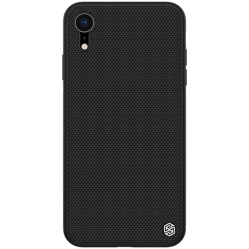 NILLKIN 3D Texture Shockproof Hard PC + Soft TPU Back Cover Protective Case for iPhone XR