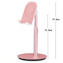 XGear S1 Metal 35 Degree Up Down Adjustable Cable Clip Desktop Stand Lazy Holder for Mobile Phone Tablet under 10 inch