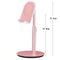 XGear S1 Metal 35 Degree Up Down Adjustable Cable Clip Desktop Stand Lazy Holder for Mobile Phone Tablet under 10 inch