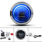 Car Auto Engine Start Push Button Switch Ignition Starter Universal Kit Blue LED