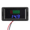 Waterproof 12-60V Electric Universal Battery Voltmeter Battery Power Indicator 12V/24V/36V/48V