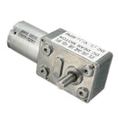 GW370 DC 12V 120rpm High Torque Turbo Worm Geared Motor Gear Reducer Motor