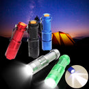 3Pcs Red Color MECO Q5 500LM Multicolor Zoomable Mini LED Flashlight 14500/AA