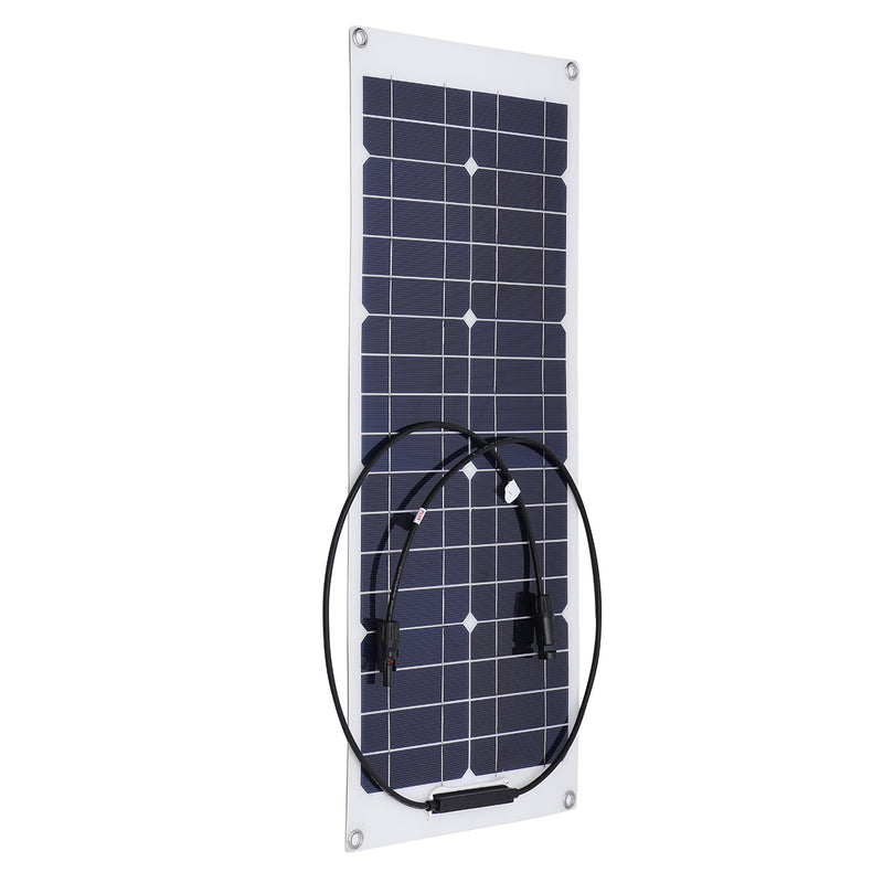 MC4 Head 60W 18V Monocrystalline Solar Panel For Motorhome Boat MC4 Connector Waterproof Power Solar Panel