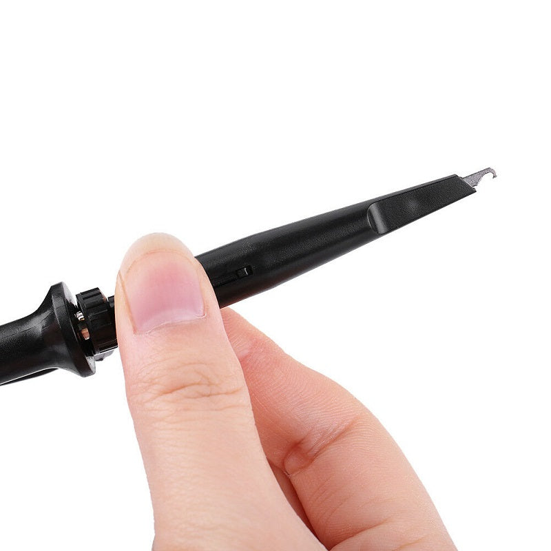 Cleqee P7100 1PCS Oscilloscope Probe 100MHz BNC Protective Cap Scope Probe X1/X10 DC-100MHz