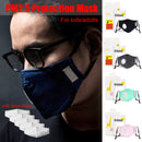 PM2.5 Kids/Adults Cotton Face Mouth Mask With 5 Filters Dust-proof Anti-haze Respirator
